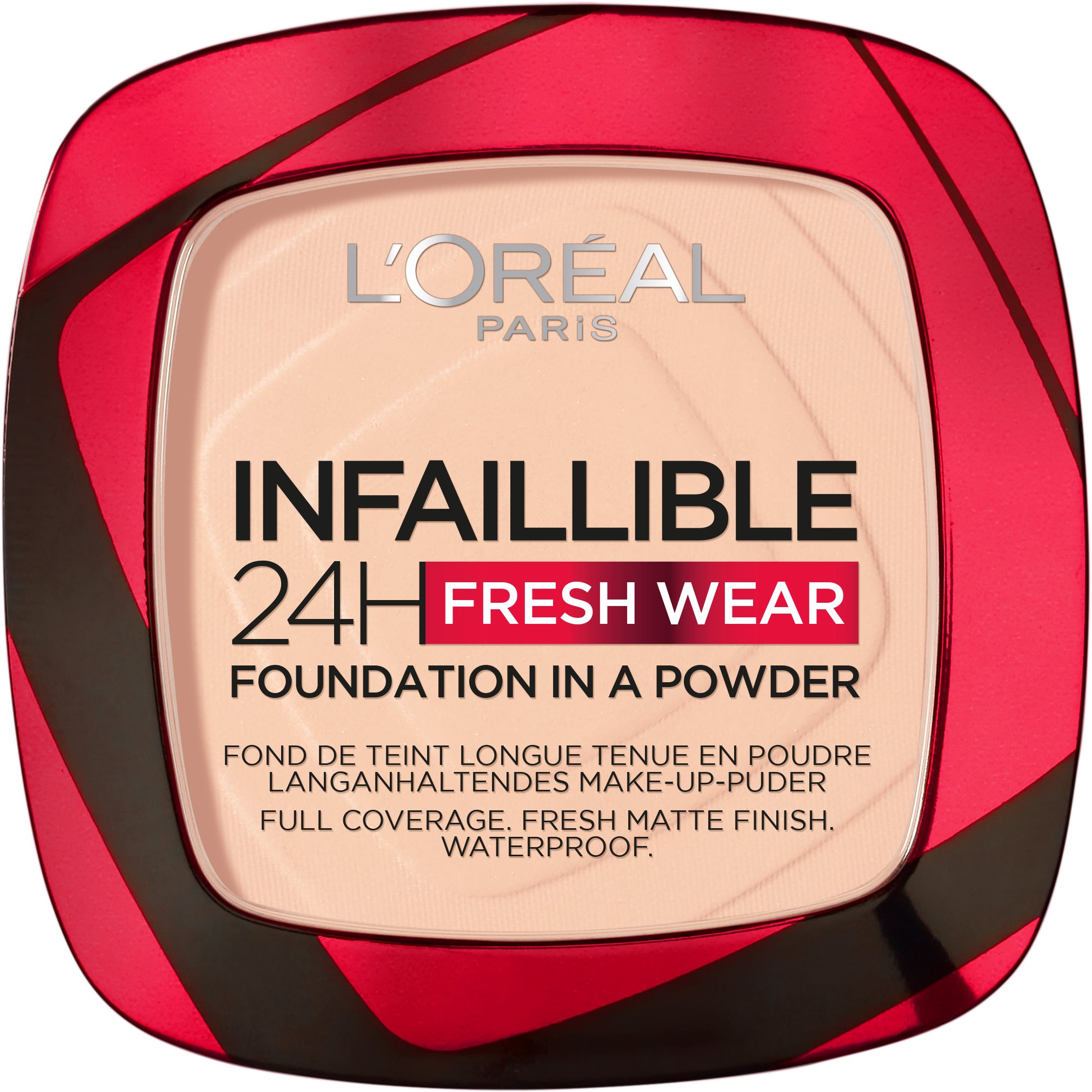 Alapozó ĽORÉAL PARIS Infaillible 24H Fresh Wear Foundation 180 Rose Sand 9 g