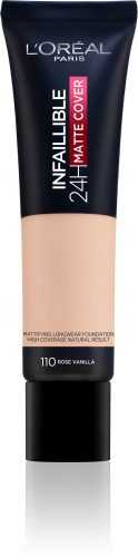 Alapozó L'ORÉAL PARIS Infaillible 24H Matte Cover 110 Vanilla 35 ml