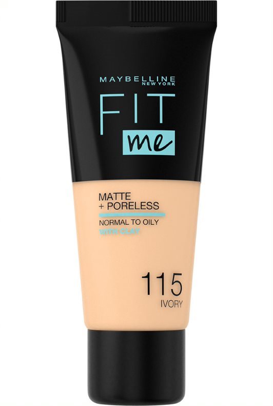 Alapozó MAYBELLINE NEW YORK Fit Me Matte & Poreless Make Up 115 Ivory 30 ml