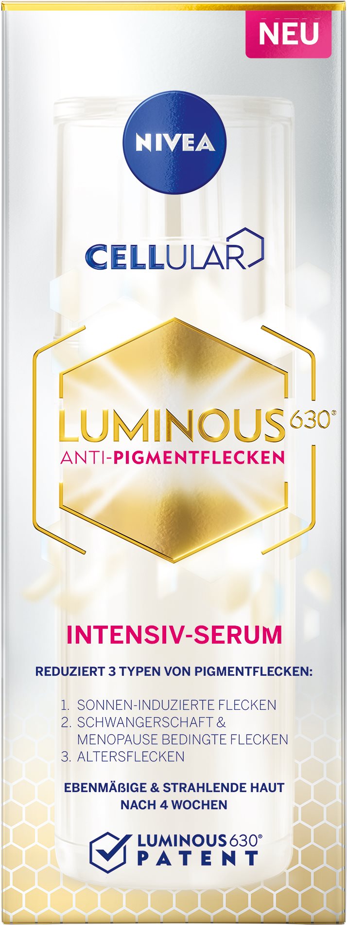 Arcápoló szérum NIVEA Cellular Luminous szérum pigmentfoltok ellen 30 ml