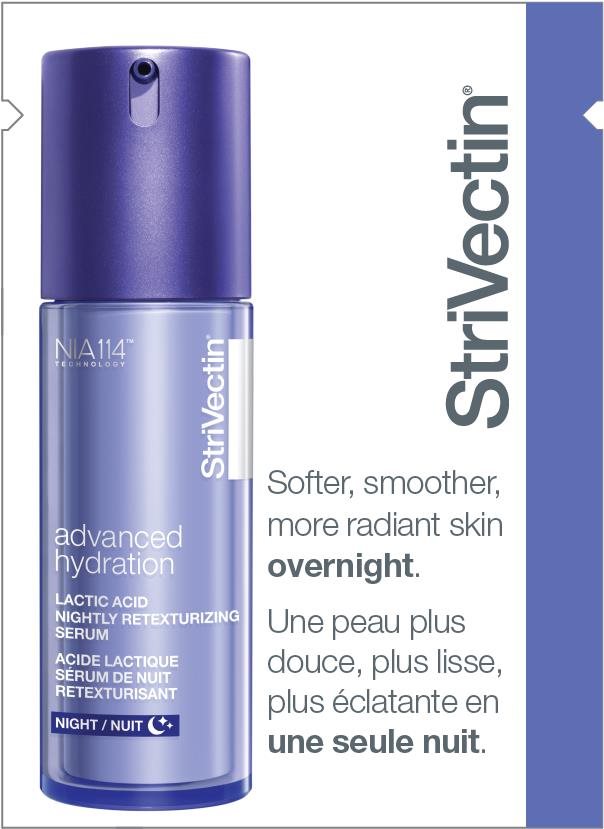 Arcápoló szérum STRIVECTIN Lactic Acid Nightly Retexturizing Serum 30 ml