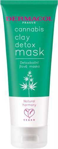 Arcpakolás DERMACOL Cannabis clay detox mask 100 ml