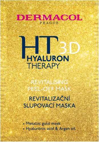 Arcpakolás DERMACOL Hyaluron Therapy 3D Revitalising Peel-Off Mask 18 ml