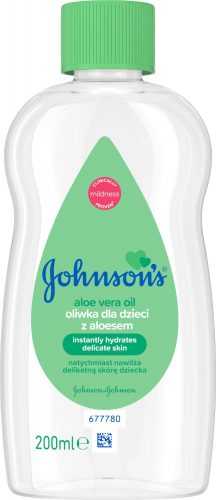 Babaolaj JOHNSON BABY olaj Aloe vera 200 ml