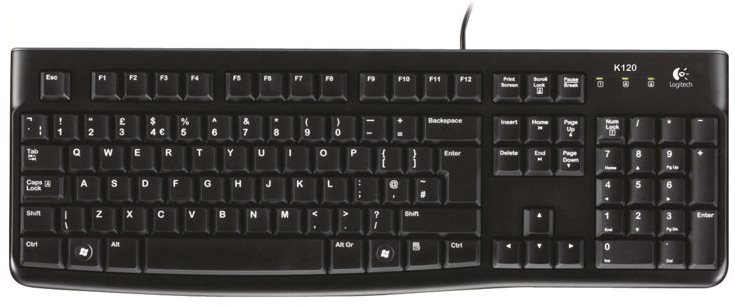 Billentyűzet Logitech Keyboard K120 Business HU