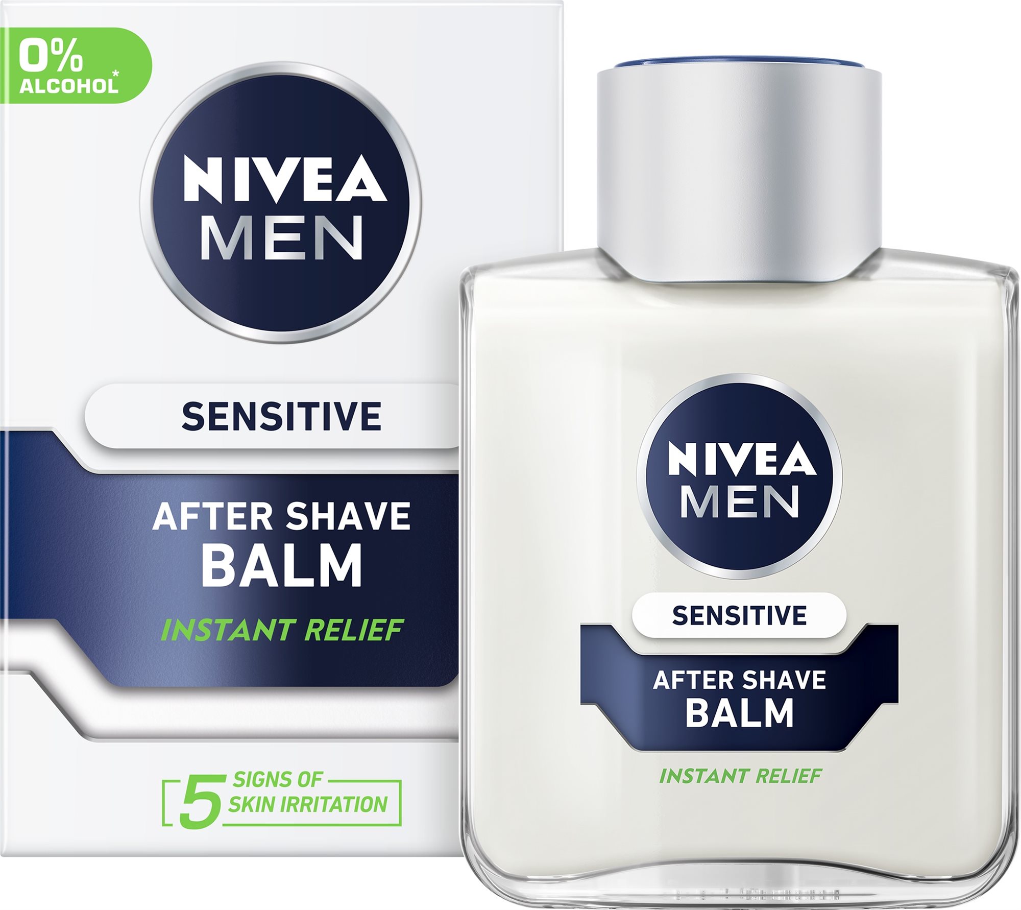 Borotválkozás utáni balzsam NIVEA Men Sensitive After Shave Balm 100 ml