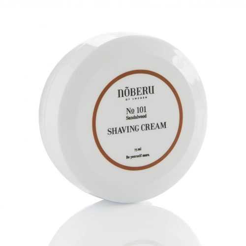 Borotválkozó krém NOBERU Sandalwood Shave Cream 75 ml