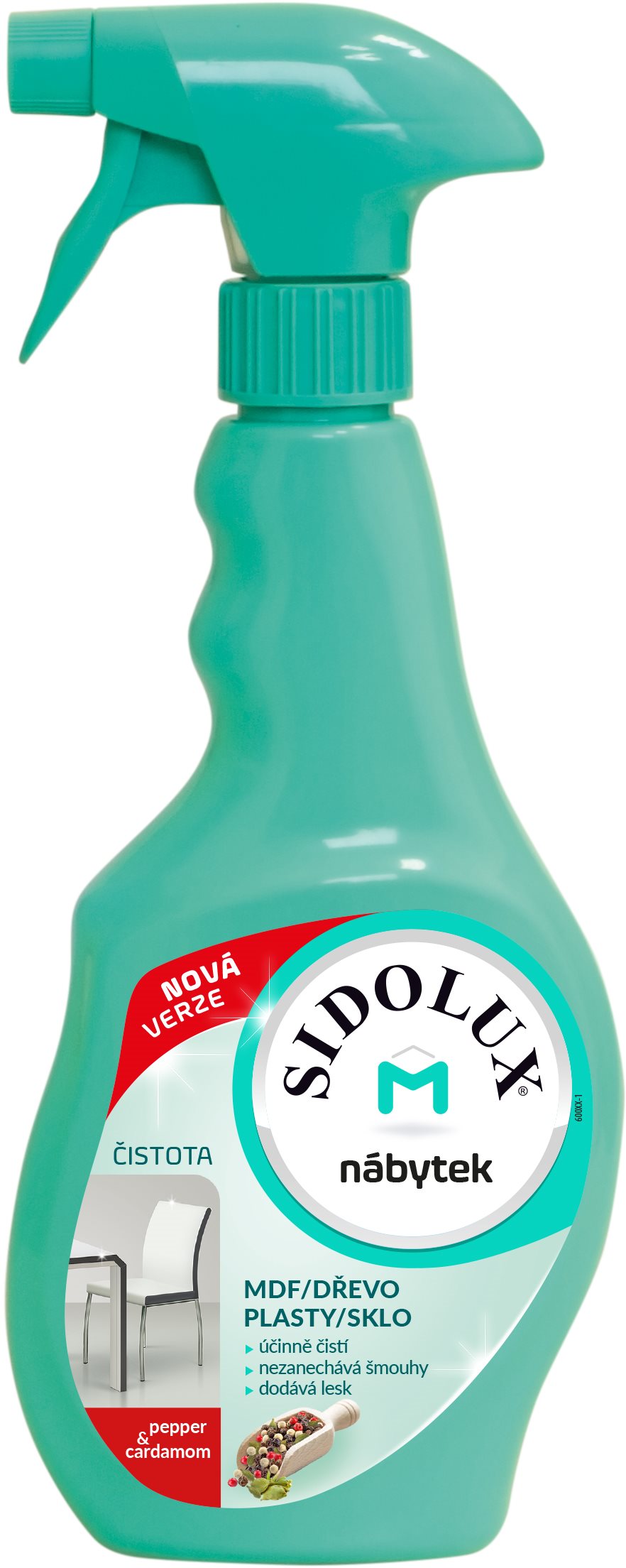 Bútortisztító SIDOLUX M portalanító Pepper&Cardamom Minty 400 ml