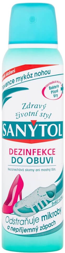 Cipőspray SANYTOL Fertőtlenítő spray cipőkhöz