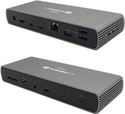 Dokkoló állomás i-tec Thunderbolt 4 Dual Display Docking Station