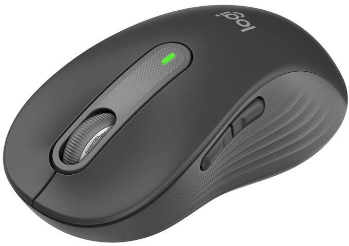 Egér Logitech Signature M650 L vezeték nélküli egér Graphite