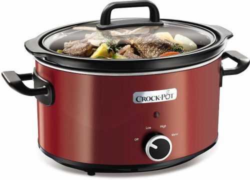 Elektromos főzőedény Crockpot SCV400RD piros