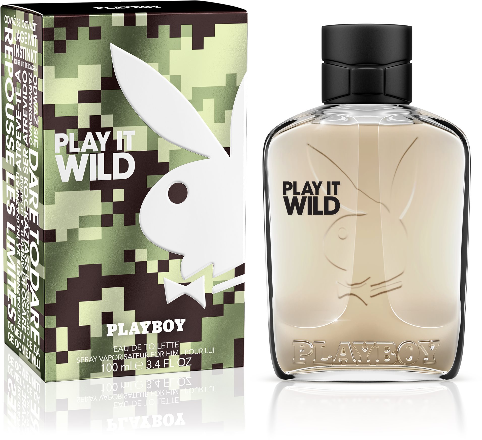 Férfi Eau de Toilette PLAYBOY Play It Wild EdT 100 ml