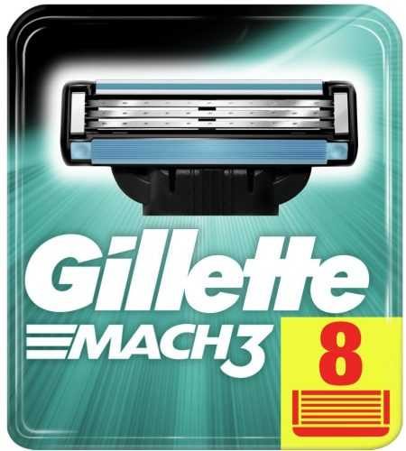 Férfi borotvabetét GILLETTE Mach3 8 db