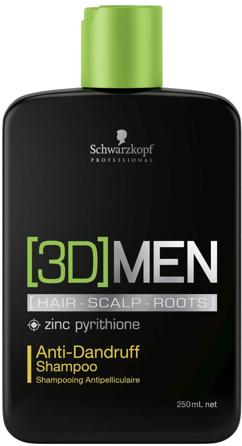 Férfi sampon SCHWARZKOPF Professional [3D] Men korpásodás elleni sampon 250 ml