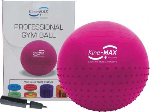 Fitness labda Kine-MAX Professional GYM Ball  - rózsaszín