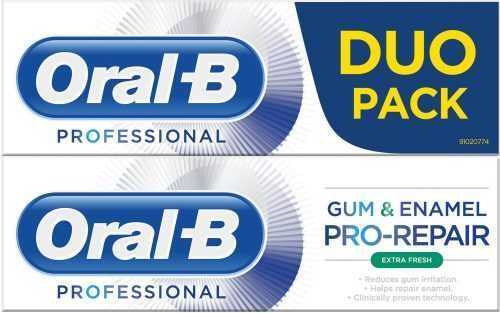 Fogkrém ORAL-B Professional Extra Fresh 2 × 75 ml