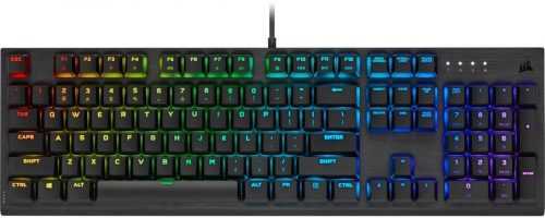 Gamer billentyűzet Corsair K60 RGB PRO Cherry MX Low Profile Speed - US