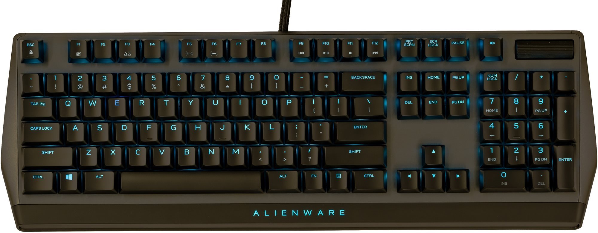 Gamer billentyűzet Dell Alienware Low-profile RGB Mechanical Gaming Keyboard AW510K Dark Side of the Moon