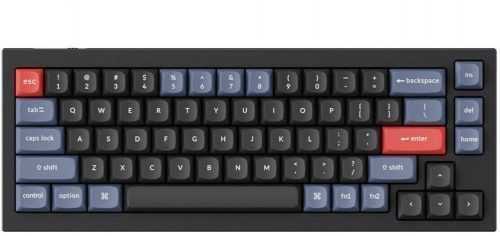 Gamer billentyűzet Keychron Q2 TKL QMK Gateron G PRO Hot-Swappable Red Switch - US