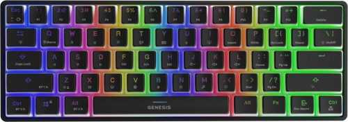 Gamer billentyűzet Natec Genesis THOR 660 Gateron RED