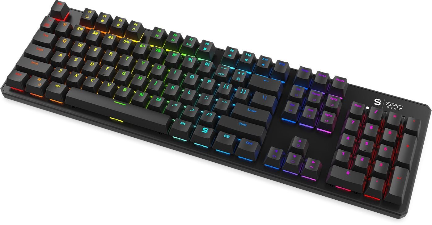 Gamer billentyűzet SPC Gear GK540 Magna Kailh Red RGB