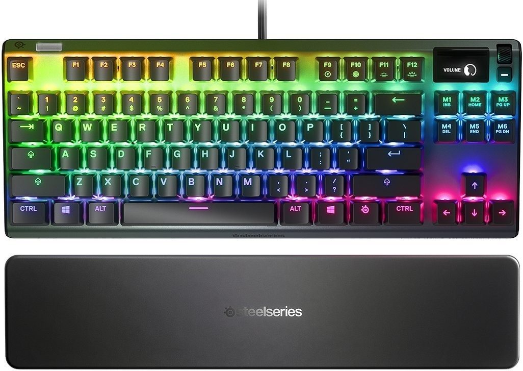 Gamer billentyűzet SteelSeries Apex 7 TKL (Blue Switch) US