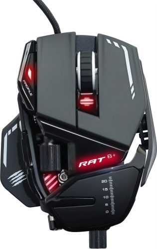 Gamer egér Mad Catz R.A.T. 8+ black