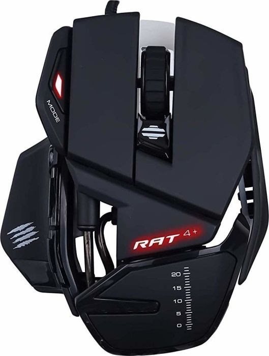 Gamer egér Mad Catz RAT 4+ fekete