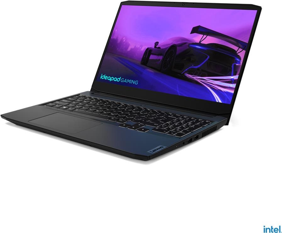 Gamer laptop Lenovo IdeaPad Gaming 3 15IHU6 Fekete