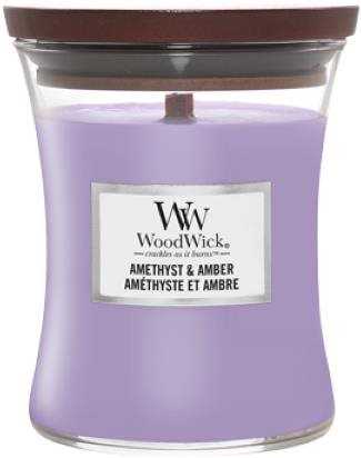 Gyertya WOODWICK Amethyst & Amber 275 g