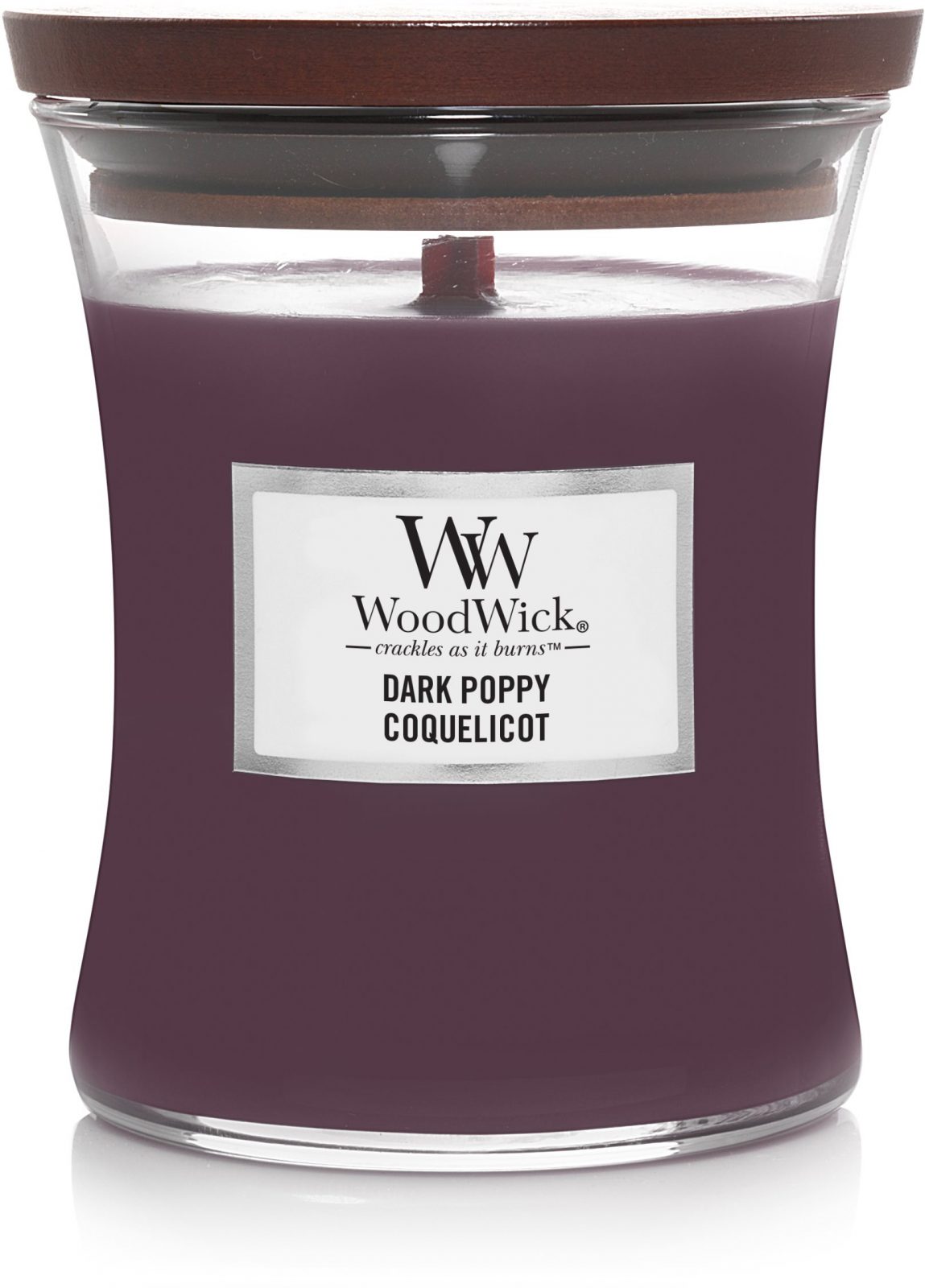 Gyertya WOODWICK Dark Poppy 275 g