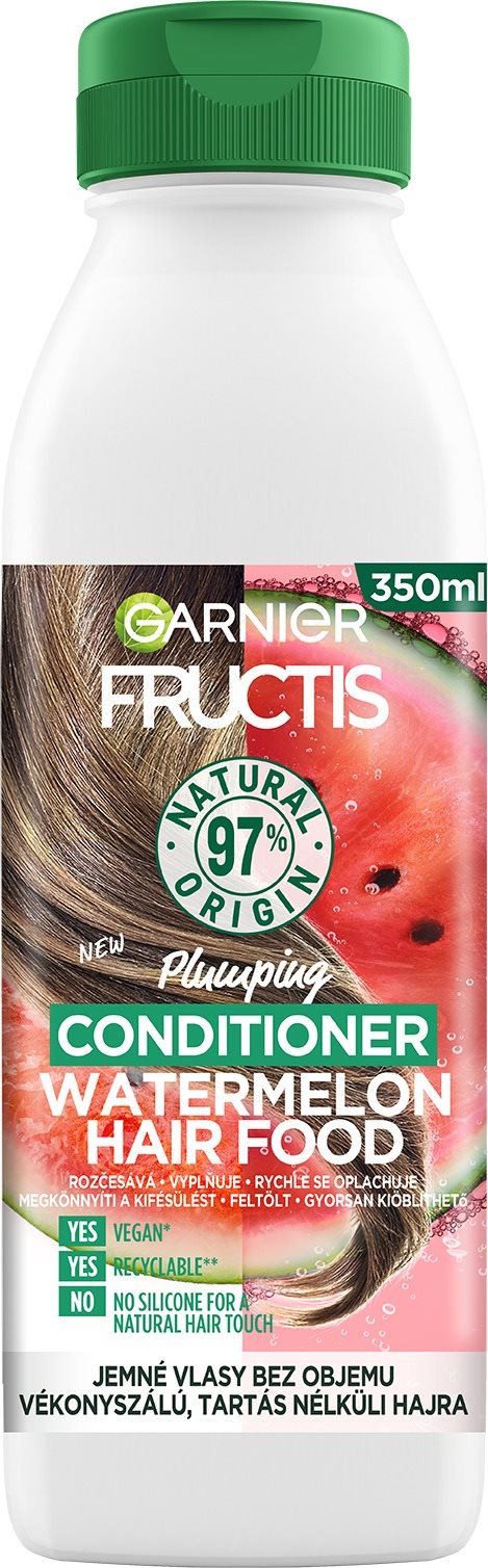 Hajbalzsam GARNIER Fructis Hair Food watermelon balzsam 350 ml