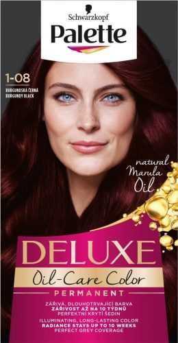 Hajfesték SCHWARZKOPF PALETTE Deluxe 1-08 Burgundi fekete 50 ml