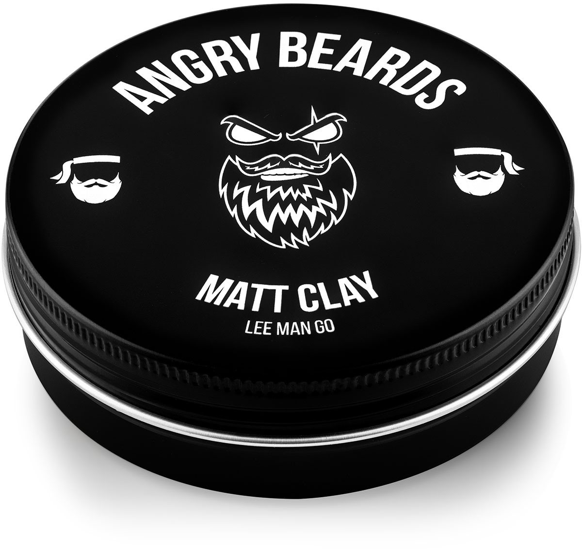 Hajformázó agyag ANGRY BEARDS Lee Man Go Matt Clay 120 g