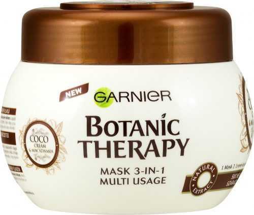 Hajpakolás GARNIER Botanic Therapy Coco tápláló pakolás száraz és durva hajra 300 ml