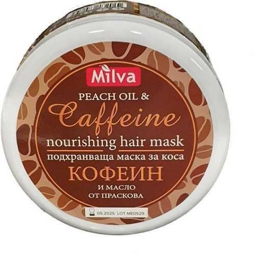 Hajpakolás MILVA Tápláló hajpakolás koffeinnel