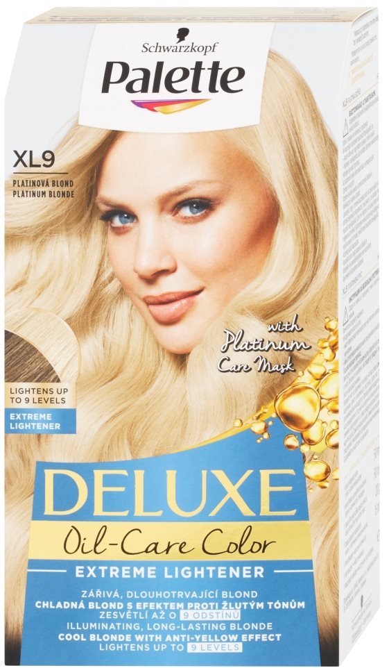 Hajvilágosító SCHWARZKOPF PALETTE Deluxe XL9 - Platina szőke (50 ml)