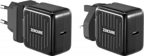 Hálózati adapter Zendure SuperPort 61W Wall Charger EU / UK / US Plug Black