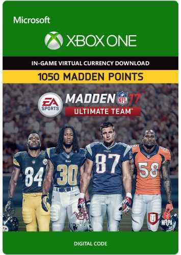 Madden NFL 18 Ultimate Team 1050 Points Xbox One [Digital