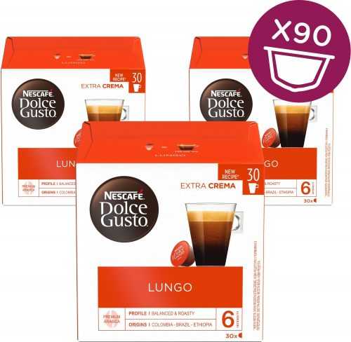 Kávékapszula NESCAFÉ Dolce Gusto Caffe Lungo XXL 3 csomag