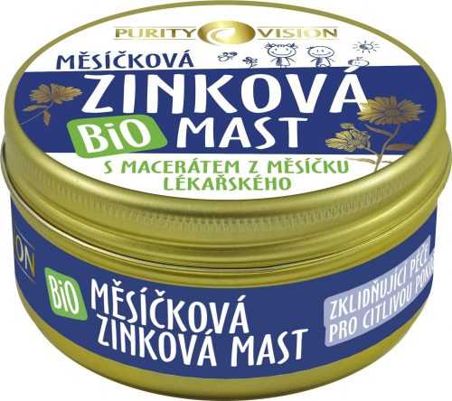 Kenőcs PURITY VISION Bio körömvirág-cink kenőcs 70 ml