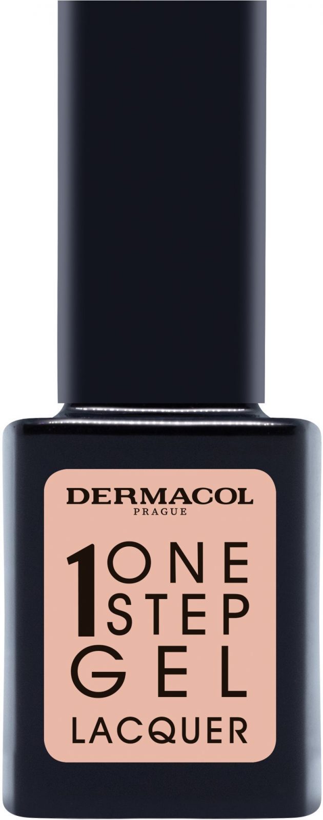 Körömlakk DERMACOL One Step Gel Lacquer Innocent No.03