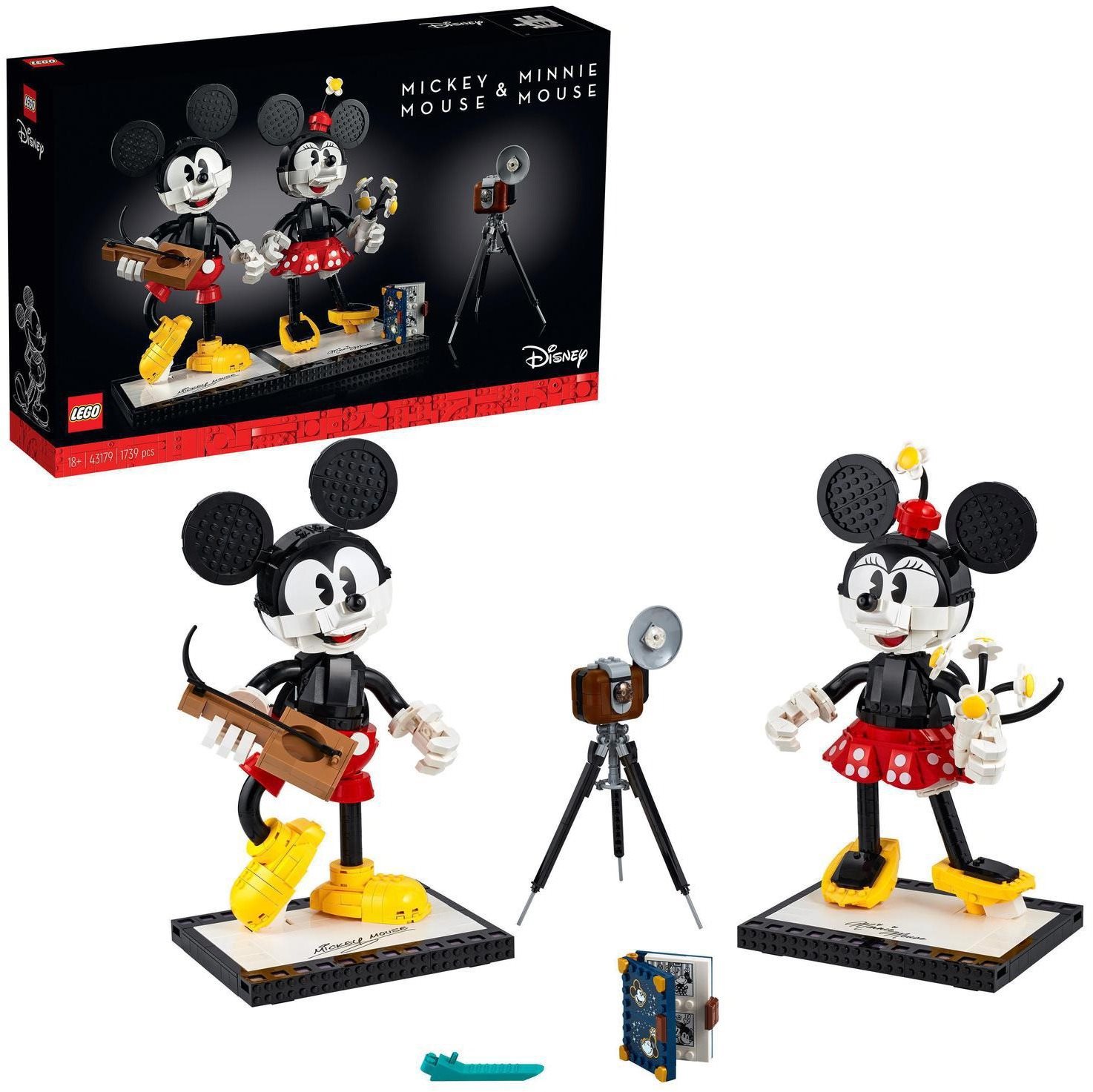 LEGO LEGO® I Disney™  43179 Megépíthető Mickey és Minnie egér