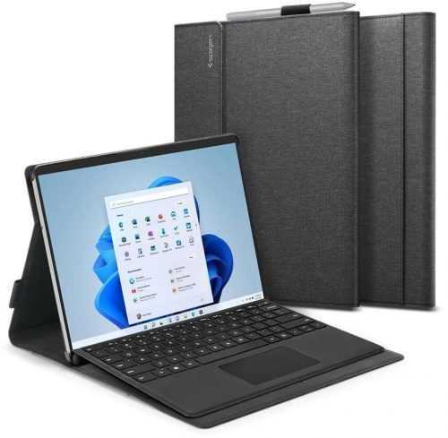 Laptop tok Spigen Stand Folio Gray Microsoft Surface Pro 8