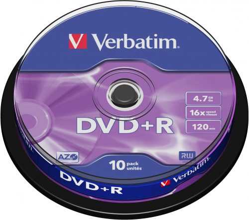 Média DVD+R Verbatim 4