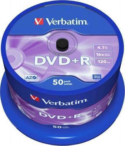 Média Verbatim DVD + R 16x