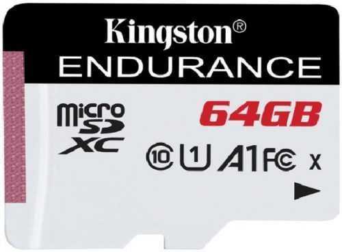 Memóriakártya Kingston Endurance microSDXC 64GB A1 UHS-I C10