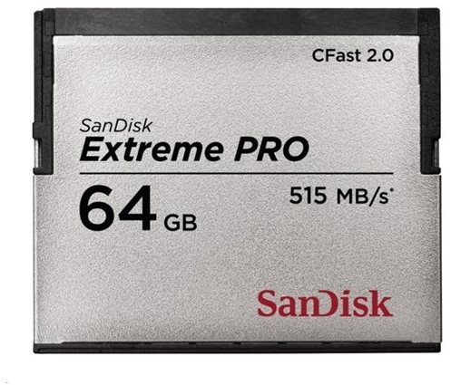 Memóriakártya SanDisk CFast 2.0 64 GB Extreme Pro VPG130