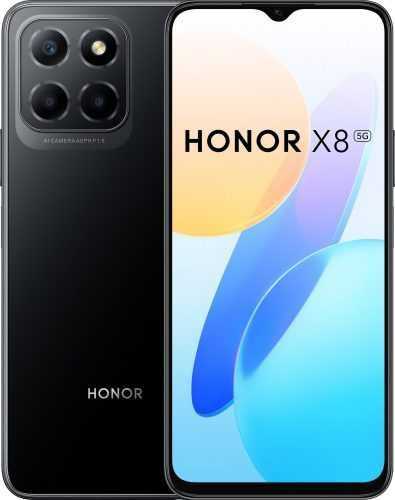 Mobiltelefon Honor X8 5G fekete